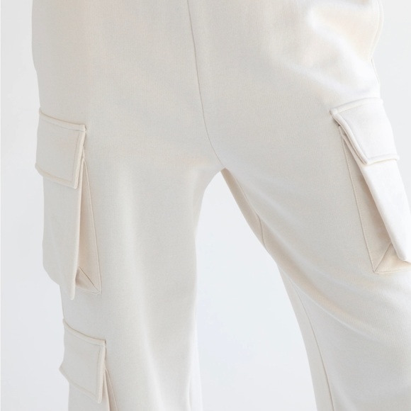 SOLD oak refined cargo joggers xs/s cream ivory - Picture 8 of 9